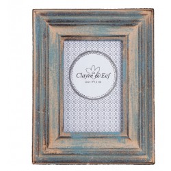 Drewniany Wieszak Prowansalski z Półką