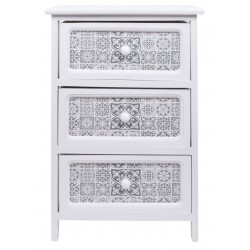 Biała Szafka Prowansalska Mosaic F