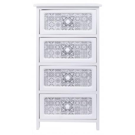 Biała Szafka Prowansalska Mosaic F