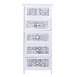 Biała Szafka Prowansalska Mosaic E