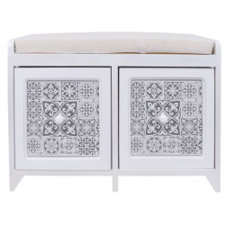 Biała Szafka Prowansalska Mosaic A