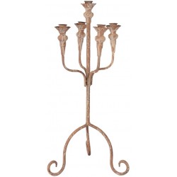 Duży Świecznik Metalowy