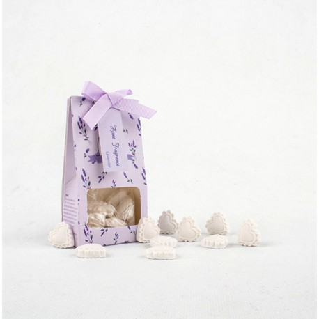 Figurki Zapachowe Lawendowe Serduszka