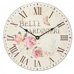 Zegar Prowansalski Kwiaty 2