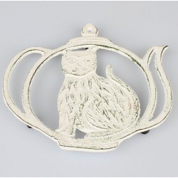 Żeliwna Podstawka Pod Garnek Kot A