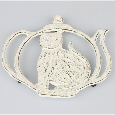 Żeliwna Podstawka Pod Garnek Kot A