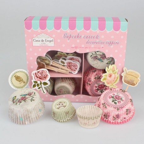 Papierowe Foremki Na Babeczki - Zestaw A