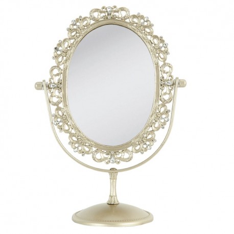 Lusterko Prowansalskie Stojące Złote