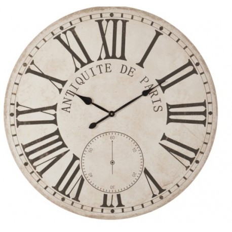 Duży Czarny Zegar Kwadratowy