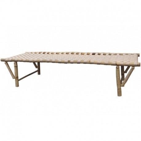 Krzesło Ogrodowe Bambusowe Lyon