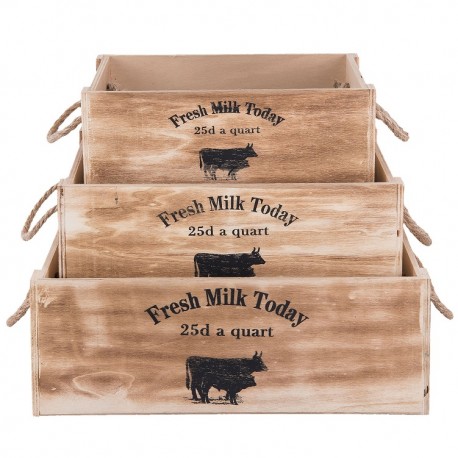 Drewniany Serwetnik Prowansalski