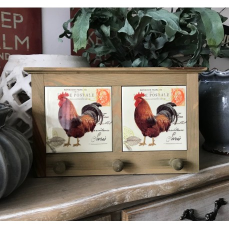 Wieszak z Lawendą Drewniany