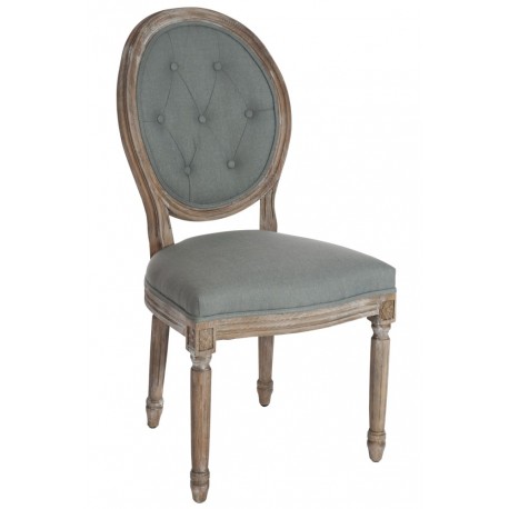 Krzesło Medalion Tapicerowane Prowansalskie A