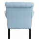 Fotel Prowansalski Błękitny