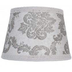 Szary Abażur z Wzorami B Clayre & Eef