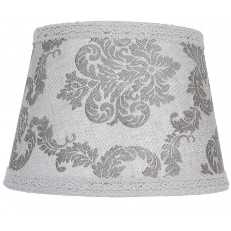 Szary Abażur z Wzorami A