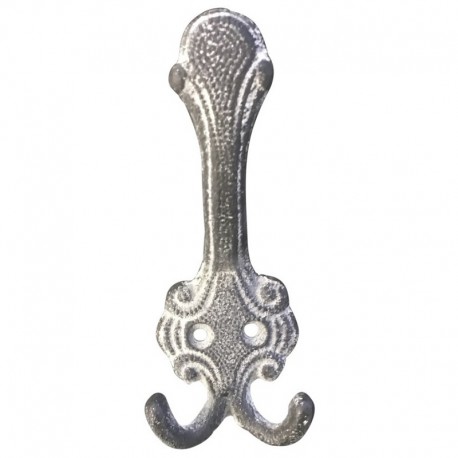 Wieszak Ścienny Szary Chic Antique
