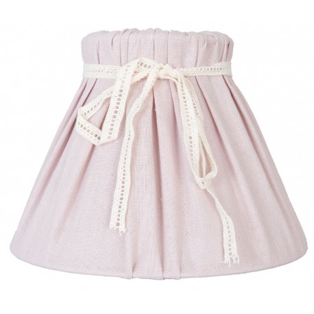 Brązowy Abażur z Kokardką A