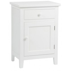 Szafka Nocna Prowansalska Biała Modi