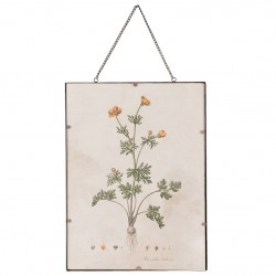 Obraz Retro z Rośliną A