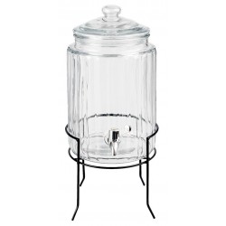 Słoik Na Napoje z Kranikiem i podstawką B