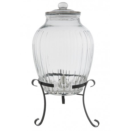 Słoik Na Napoje z Kranikiem i Podstawką A