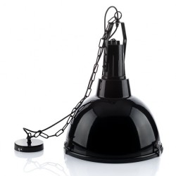 Lampa Loftowa Czarna Aluro Lotti