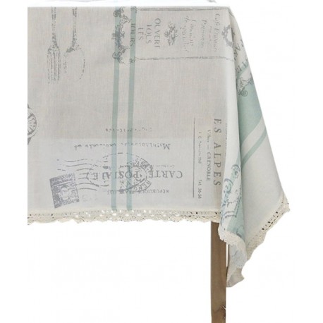 Obrus Prowansalski Chic Antique z Koronką