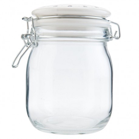 Szklany Pojemnik Kuchenny Retro D
