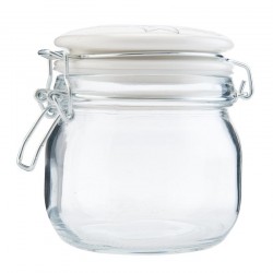 Szklany Pojemnik Kuchenny Retro E