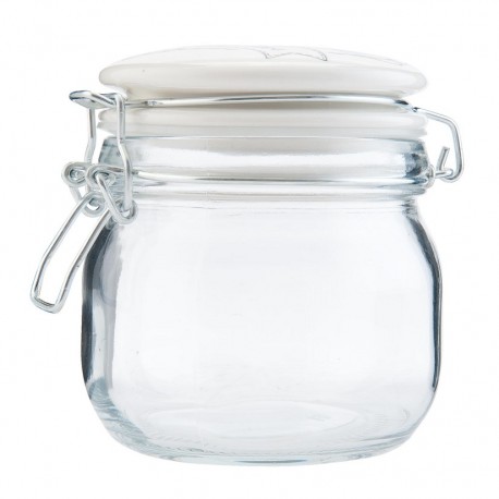 Szklany Pojemnik Kuchenny Retro E