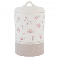 Ceramiczny Pojemnik Do Kuchni w Kwiatki A