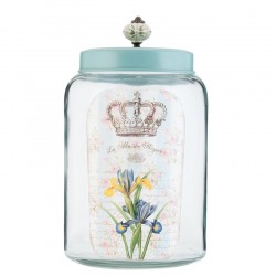 Słoik Ozdobny w Stylu Prowansalskim C