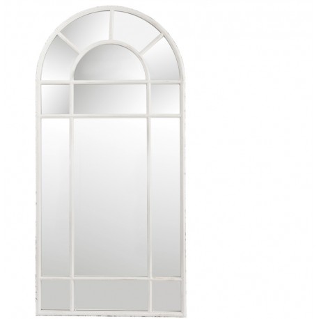 Lustro Okno Szare Postarzane