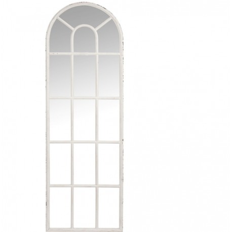 Lustro Okno Białe Przecierane A