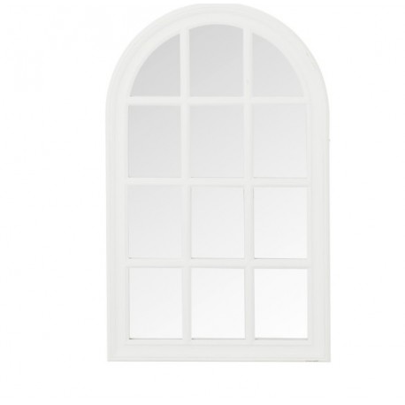 Lustro Okno Białe Przecierane C