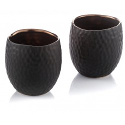 Świecznik Aluro Czarny Myst