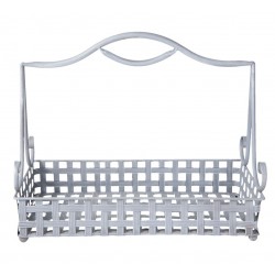 Metalowy Kosz z Uchwytem