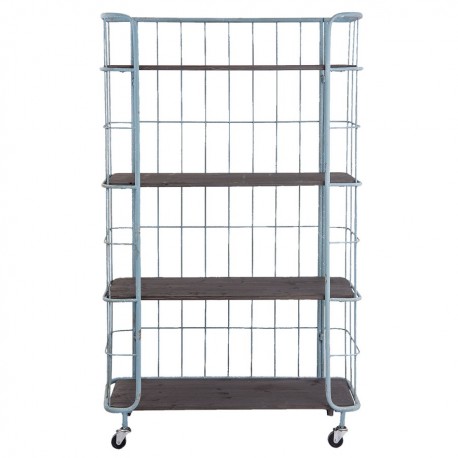 Regał Loft Niebieski