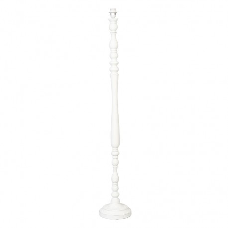  Lampa Podłogowa Prowansalska Biała A
