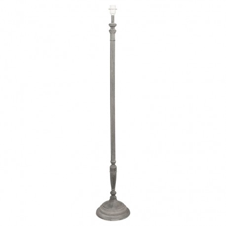 Lampa Podłogowa Prowansalska Szara B