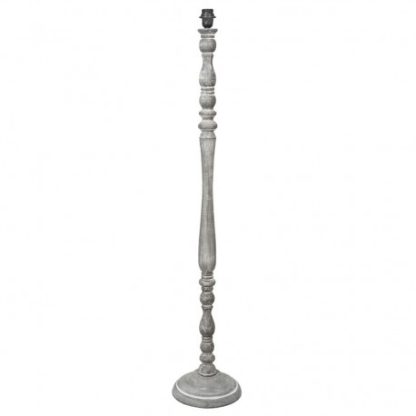 Lampa Podłogowa Prowansalska Szara A