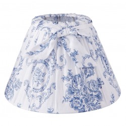 Abażur Prowansalski w Niebieskie Kwiaty A