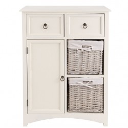 Szafka Prowansalska Beżowa z Koszami A