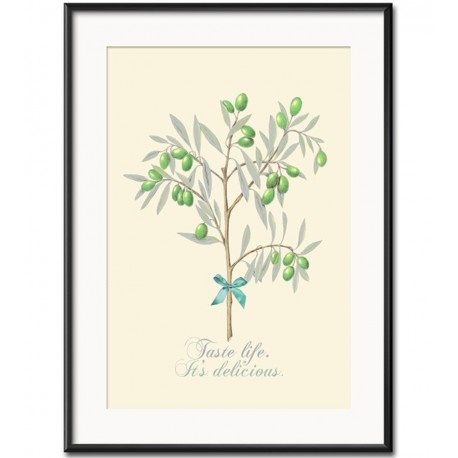 Obraz Retro z Oliwkami E