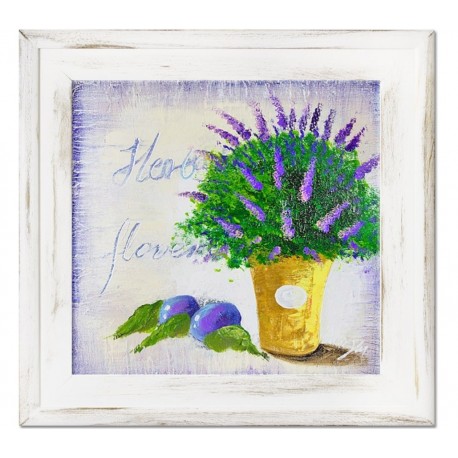Obraz Prowansalski z Lawendą Kwadratowy 1