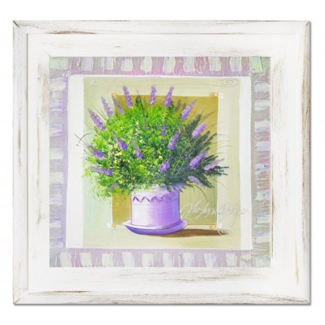 Obraz Prowansalski z Lawendą Kwadratowy 2