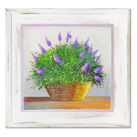 Obraz Prowansalski z Lawendą Kwadratowy 4