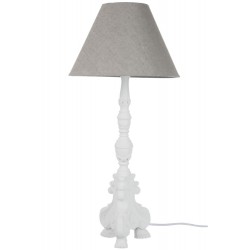 Lampa Stołowa Prowansalska Biała A