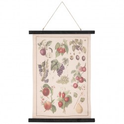 Obraz Vintage Mapa z z Owocami A,